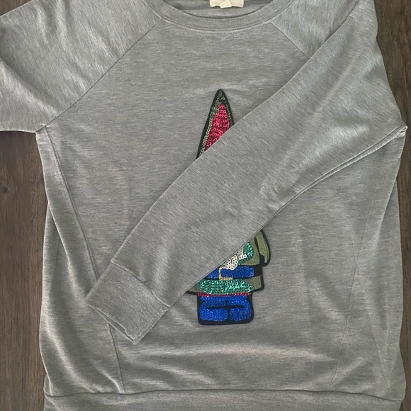 “Ugly” / Fun Sweatshirt / Sweater - gnome - Picture 3 of 5